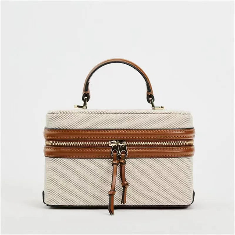 Cross Border New Popular Crossbody Women Bag Single Shoulder Hand Held Hard Fashionable Small Square Bag